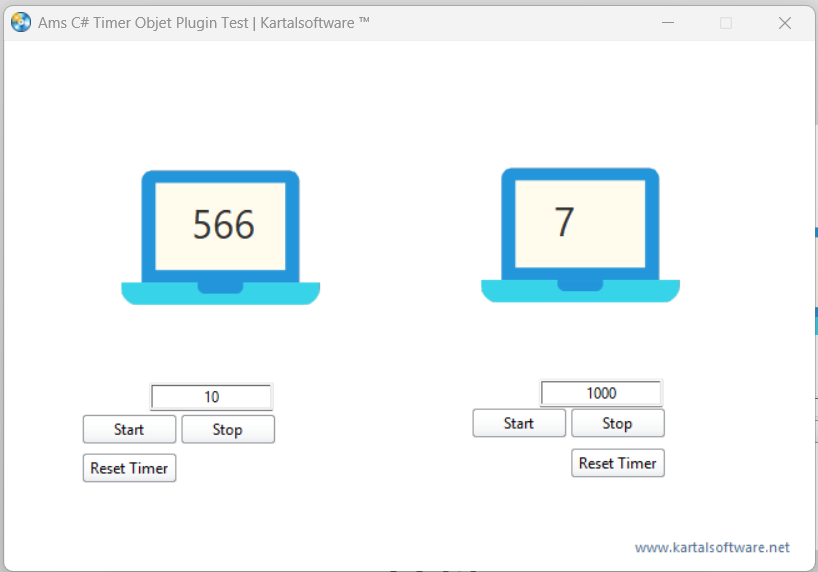 Ams C# Timer Object Plugin