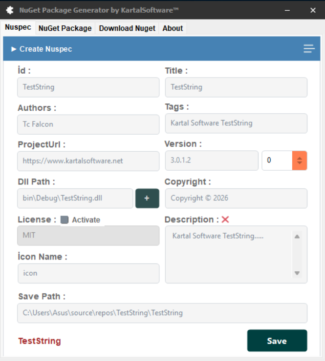 NuGet Package Tool