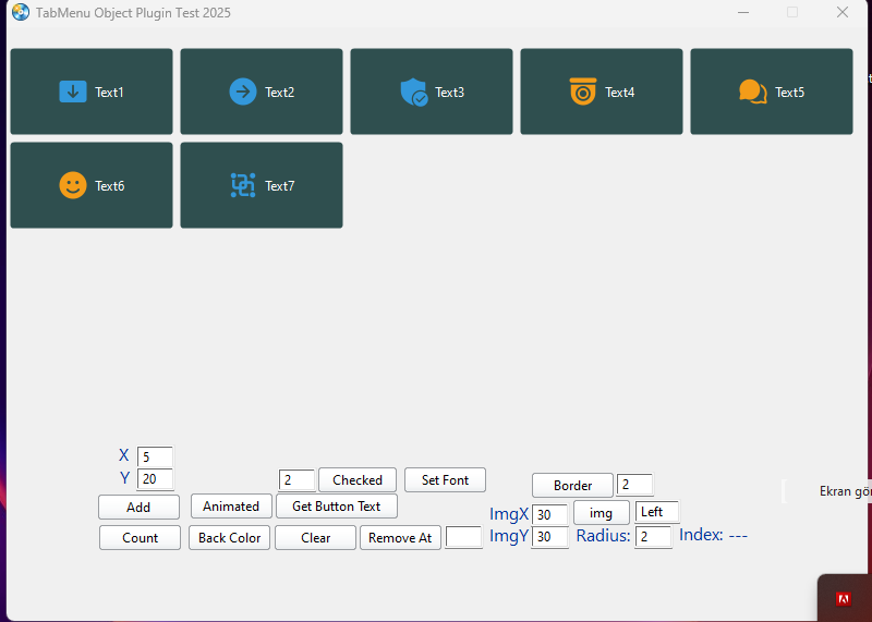 TabMenu Object Plugin